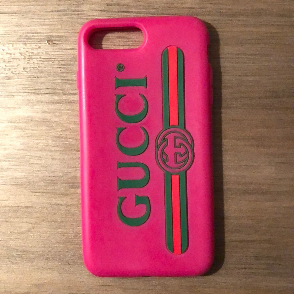 AUTHENTIC GUCCI iPhone 8plus silicone case